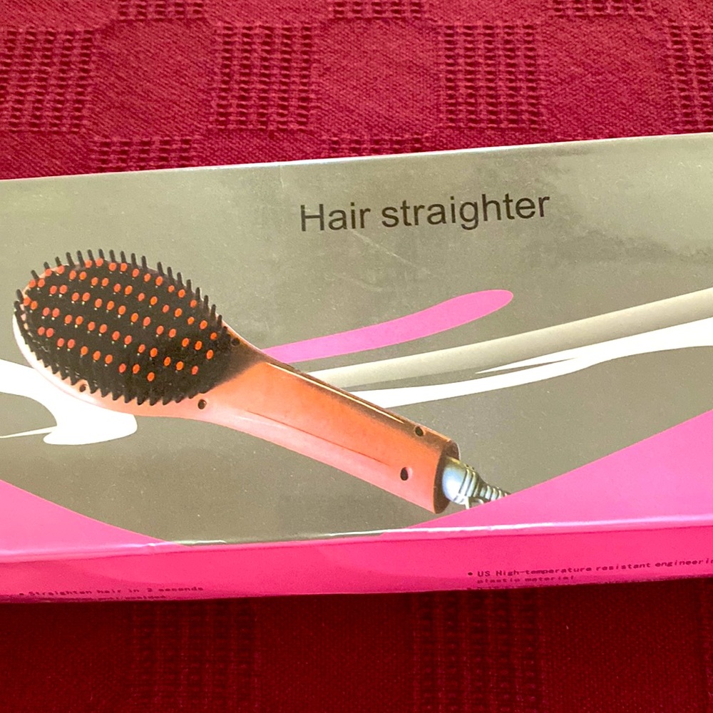 New Hair straightener brush